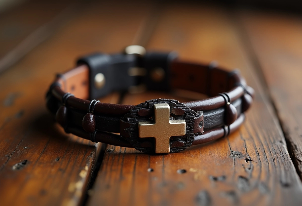 bracelet croix